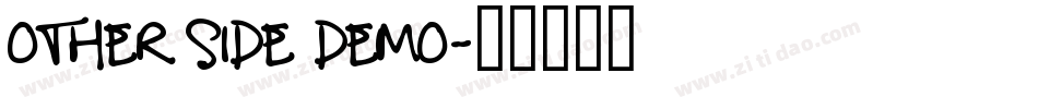 Other Side Demo字体转换